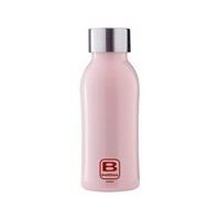 photo B Bottles Twin - Pink - 350 ml - Double wall thermal bottle in 18/10 stainless steel 1